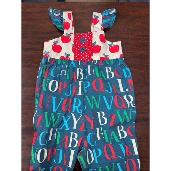 Eleanor Rose Kids Alphabet School Pantsuit Size 2 - Picture 2 of 7